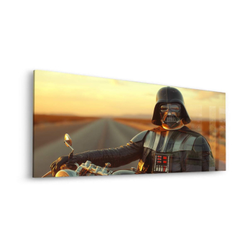 Darth Vader Inspired Desert Rider Acrylic Glass Art
