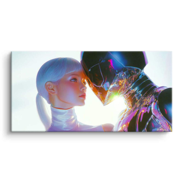 Android Kiss Embrace PVC Matt Art