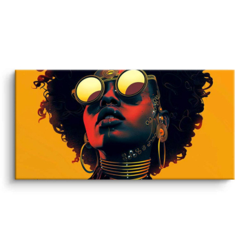Afro Futurist Sunglasses PVC Matt Art