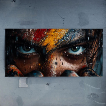 Pintado guerrero Gaze - póster