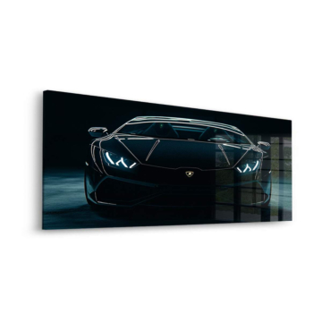 Lamborghini Midnight Racer Acrylic Glass Art