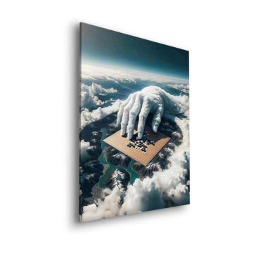 Coup d’échecs céleste - tableau Dibond mat