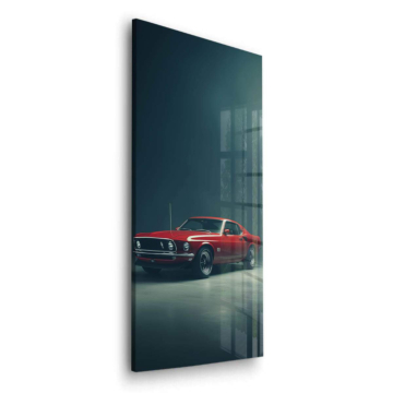 Ford Mustang Classic Muscle Acrylic Glass Art