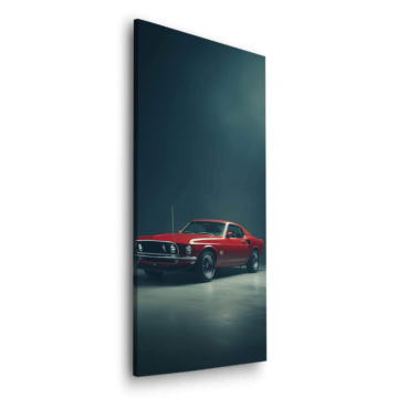 Ford Mustang Classic Muscle Dibond Matt Art