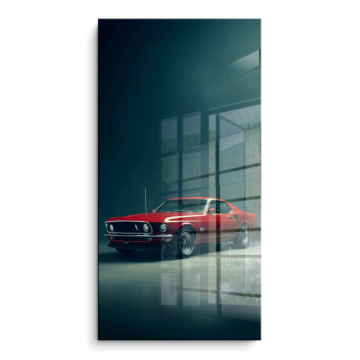 Ford Mustang Classic Muscle PVC Gloss Art