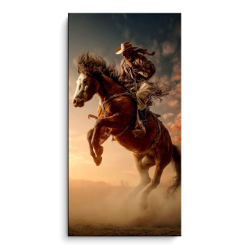 Wild Rodeo Rider PVC Matt Art