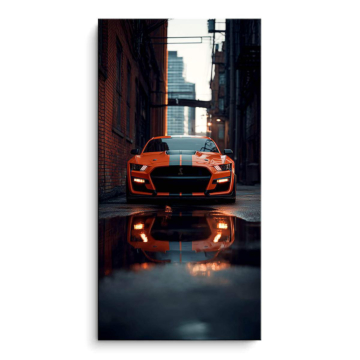 Shelby GT500 ciudad piloto - cuadro PVC mate