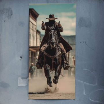 Western Gunfighter Chas - Poster