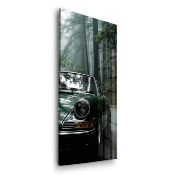 Porsche 911 Forest Drive Acrylic Glass Art
