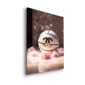 Chanel Inspired Luxury Basketball Dibond Matt Art
