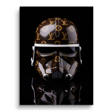 Louis Vuitton Inspired Stormtrooper Canvas Art