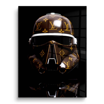 Stormtrooper de luxe inspiré de Star Wars - tableau PVC brillant