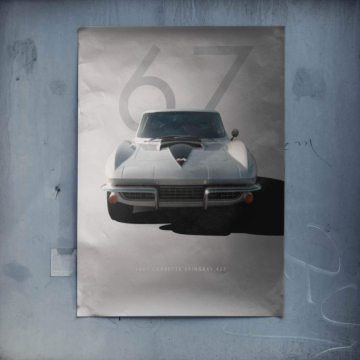 1967 Chevrolet Corvette Poster Art