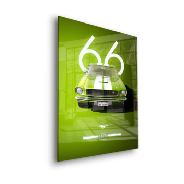 1966 Shelby Mustang GT350 Acrylic Glass Art