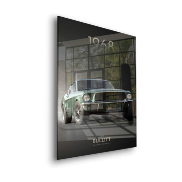1968 Ford Mustang Bullitt Acrylic Glass Art