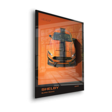 Shelby Super Snake Mustang Acrylic Glass Art