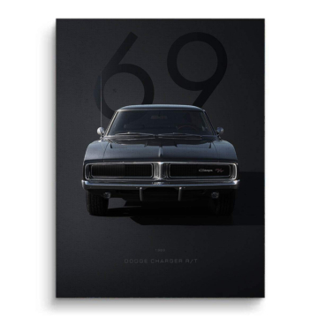 1969 Ford Mustang Classic Canvas Art