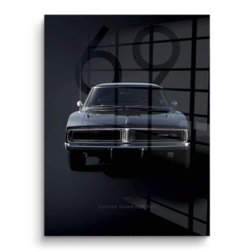 1969 Ford Mustang Classic PVC Gloss Art