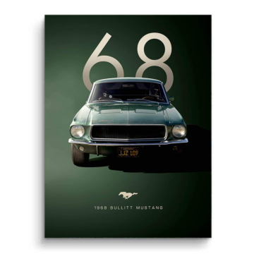 1968 Ford Mustang Bullitt PVC Matt Art