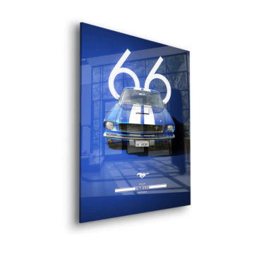 1966 Shelby Mustang GT350 Acrylic Glass Art