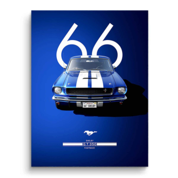 1966 Shelby Mustang GT350 PVC Matt Art
