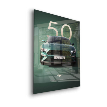 Ford Mustang Anniversary Inspired Acrylic Glass Art