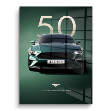 Ford Mustang Anniversary Inspired PVC Gloss Art