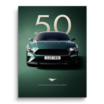Ford Mustang Anniversary Inspired PVC Matt Art