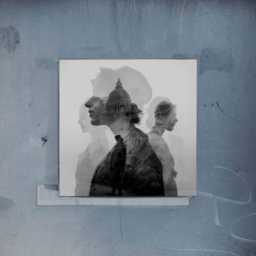 Retrato capitol double exposure - póster