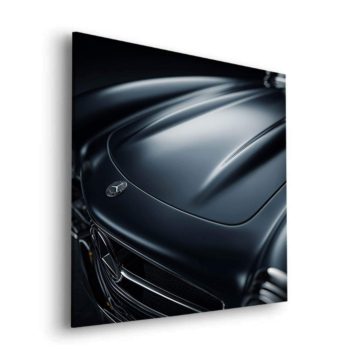 Mercedes Inspired Luxury Hood Dibond Matt Art