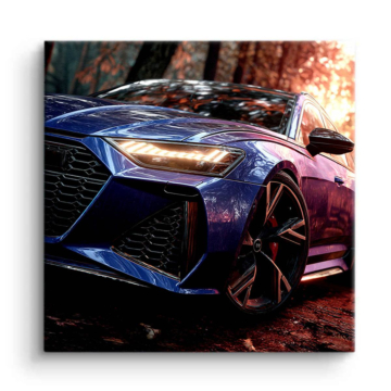 Audi RS5 Inspired Close-Up Canvas Art