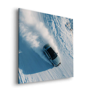 Nieve Drift inspirado en Audi - cuadro Dibond mate