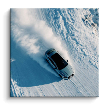 Audi Inspired Snow Drift PVC Matt Art