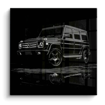Mercedes G Class Inspired Black PVC Gloss Art
