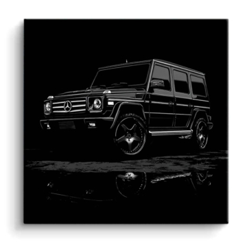 Mercedes G Class Inspired Black PVC Matt Art