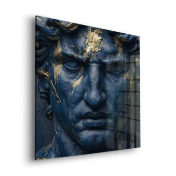 Greek God Zeus Portrait Acrylic Glass Art