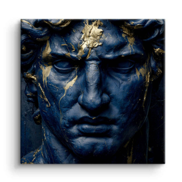 Retrato greek god zeus - cuadro en lienzo