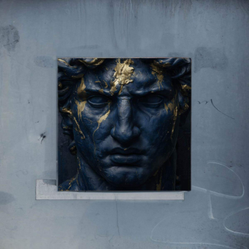 Retrato greek god zeus - póster