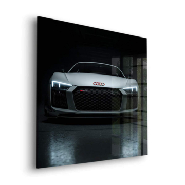 Audi R8 Inspired Dark Front Acrylic Glass Art