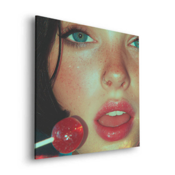Lollipop Portrait Dibond Matt Art