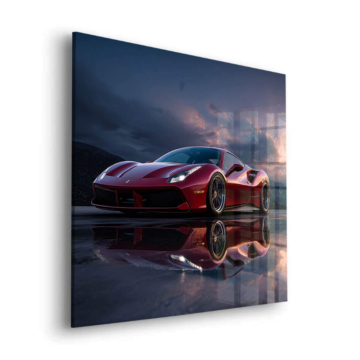 Sturm inspiriert von Ferrari Monza - Acrylglasbild