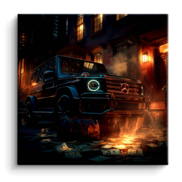 Mercedes G Class Inspired Night PVC Matt Art