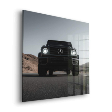 Mercedes G Class Inspired Front View Acrylic Glass Art
