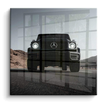 Mercedes G Class Inspired Front View PVC Gloss Art