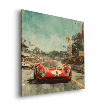 Ferrari 330 P4 Inspired Racing Dibond Matt Art
