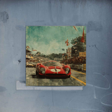 Course inspirée de Ferrari 330 P4 - poster