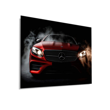 Mercedes AMG Smoke Front Dibond Matt Art