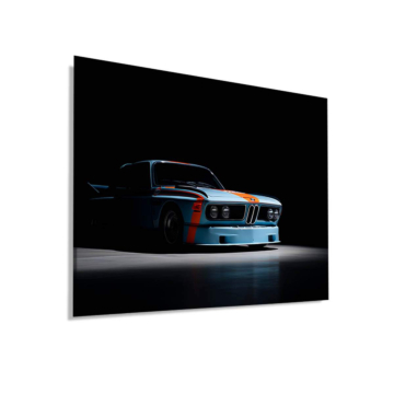 BMW M1 sombra perfil - cuadro Dibond mate