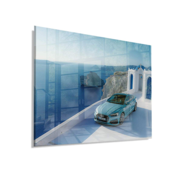 Audi Inspired Coastal Drive Acrylic Glass Art
