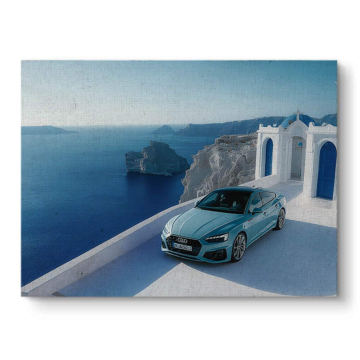 Audi Inspired Coastal Drive Canvas Art